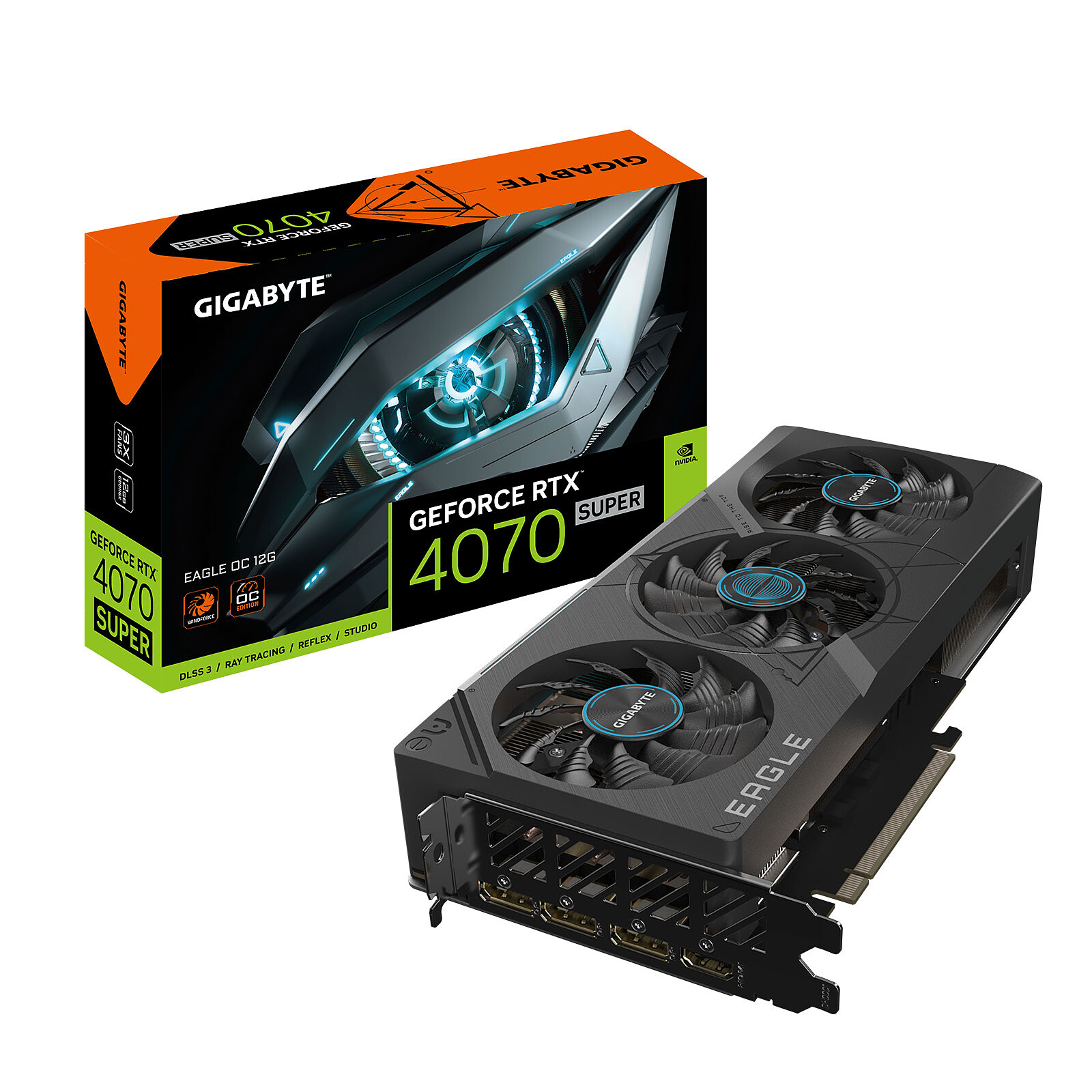 GPU RTX 4070 SUPER 12GB GIGABYTE EAGLE OC